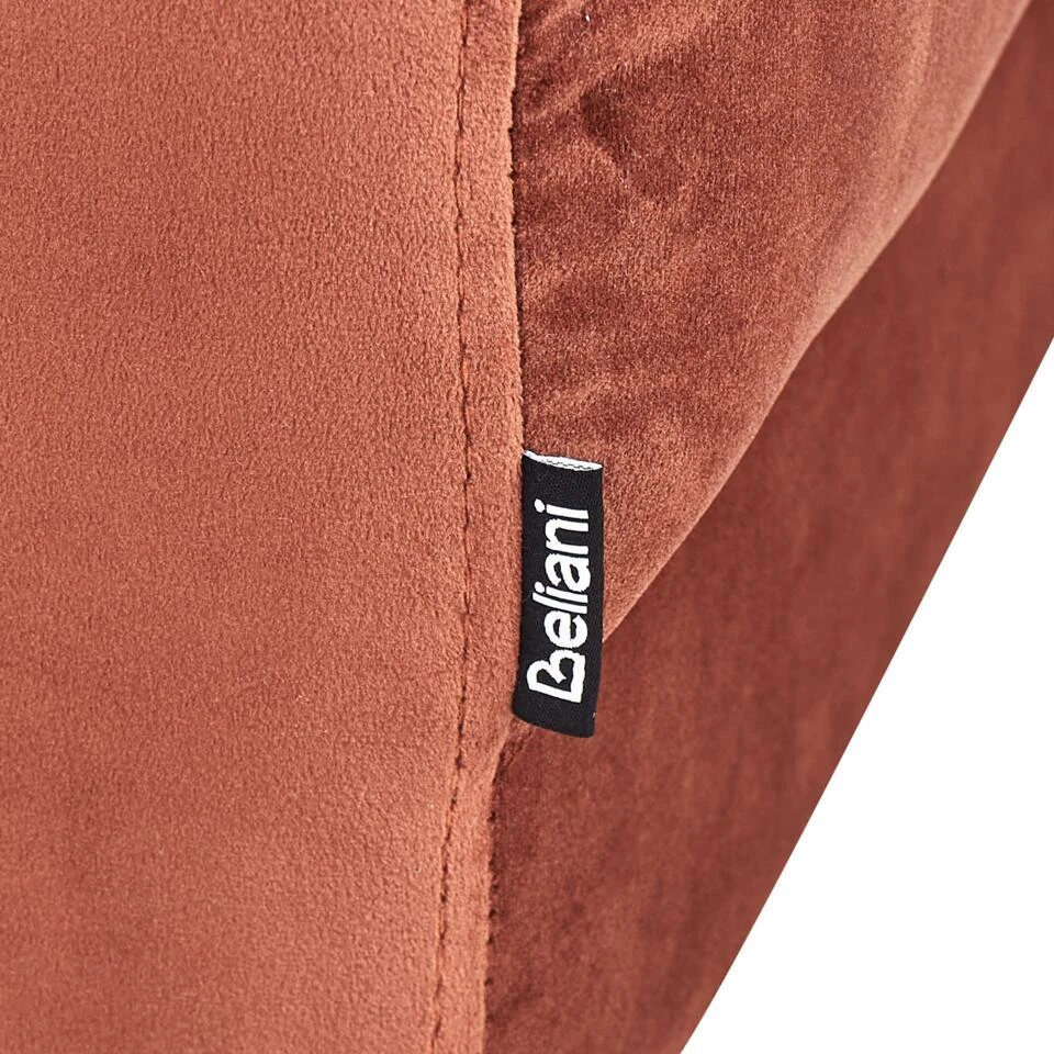 ALNES - Ottomaan - Lichtrood - Polyester 9 ALNES - Ottomaan - Lichtrood - Polyester - Afbeelding 7