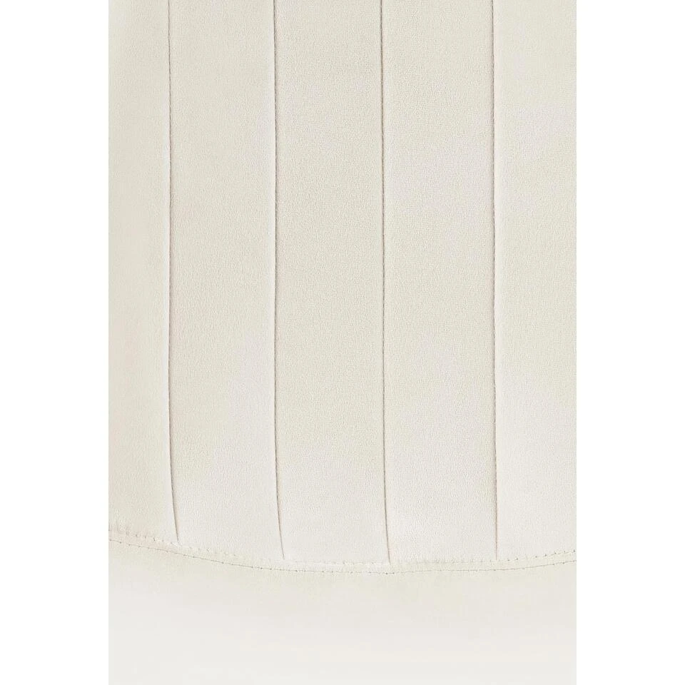 CLP Eetkamerstoel Baxter Zwart Frame - Metaal - Cremewit 6 CLP Eetkamerstoel Baxter Zwart Frame - Metaal - Cremewit - Afbeelding 4