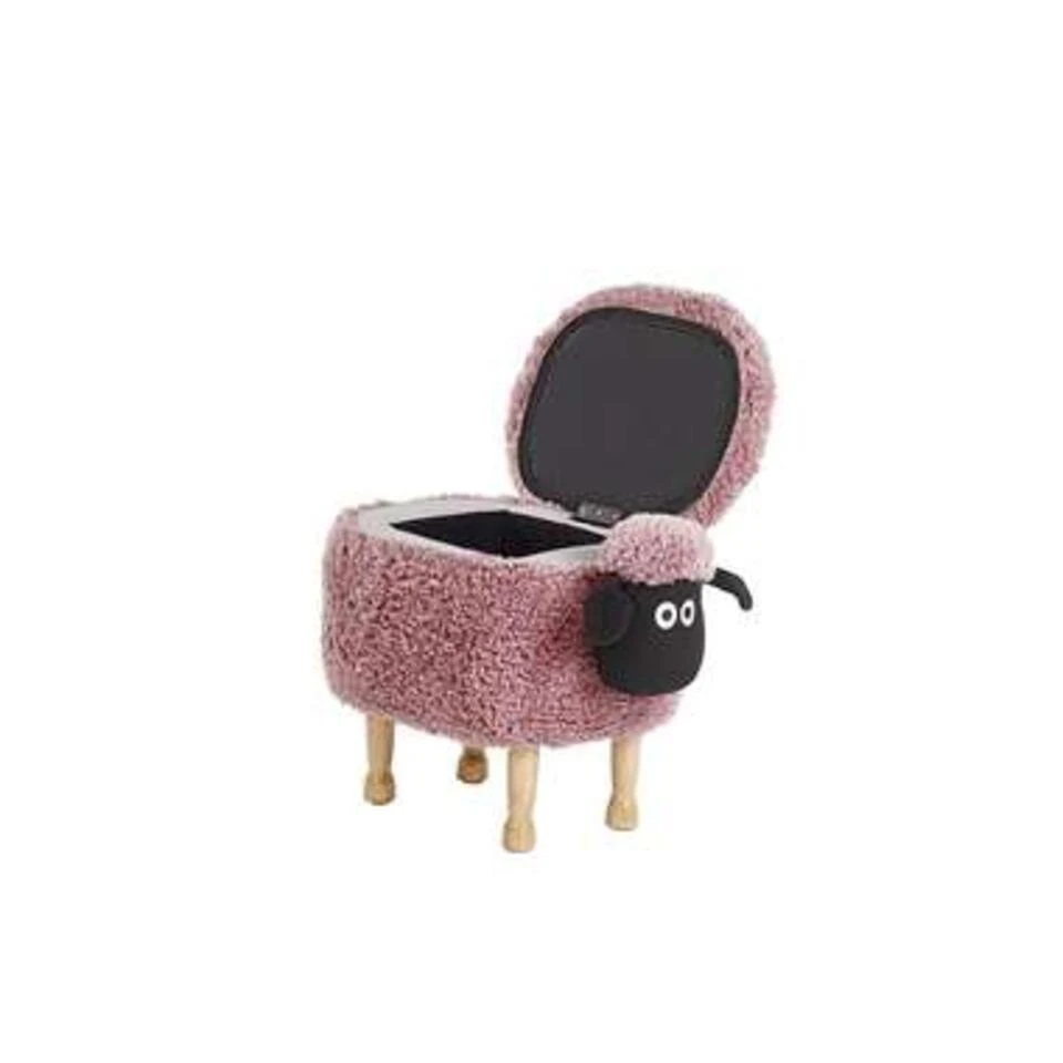 SHEEP - Hocker - Roze - Polyester 7 SHEEP - Hocker - Roze - Polyester - Afbeelding 5