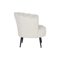 Giga Meubel Fauteuil Wit Bouclé - Jada -LeenBakker Winkel 701c23c962b4414294dc2e1bcade994c