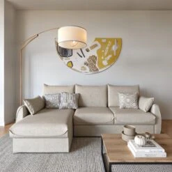 CALICOSY - Slaapbank NAOMI - Beige - 90x260x175 Cm -LeenBakker Winkel 704d9d464ffa4d50947ae88e687e6283