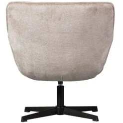 WOOOD Wibo Draaifauteuil - Chenille - Taupe - 94x71x83 -LeenBakker Winkel 705e7a9cab594ee2898ae8ac06643964