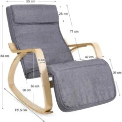 Parya Home Fauteuil Schommelstoel Grijs 12 Parya Home Fauteuil Schommelstoel Grijs -LeenBakker Winkel 7066ac0243164ca5be0cfbcc6aaf4e4d