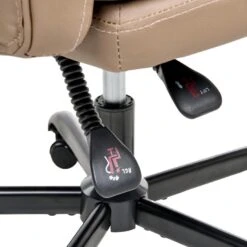 SERENE - Bureaustoel - Bruin - Kunstleer 23 SERENE - Bureaustoel - Bruin - Kunstleer -LeenBakker Winkel 711137e26b114e19b18d9058061e22c2