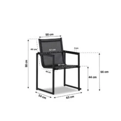 Tuinstoel Stapelbaar Textileen Grijs-antraciet Lifestyle Garden Furniture 8 Tuinstoel Stapelbaar Textileen Grijs-antraciet Lifestyle Garden Furniture -LeenBakker Winkel 7283548001344e12b85c62e4b273700a