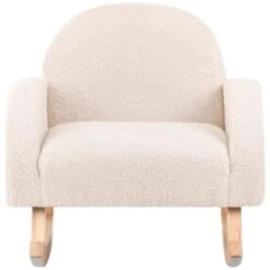 HUG - Schommelstoel Voor Kinderen - Lichtbeige - Bouclé -LeenBakker Winkel 72cbc406d4f84ef8ae4872e9066d1a16
