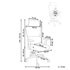 OMEGA - Bureaustoel - Zwart - Mesh -LeenBakker Winkel 73793d92cfca4d1fae81c14422198ca2