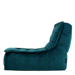 Icon Zitzak Lounger Dolce - Fluwelen Zitzak - Blauwgroen -LeenBakker Winkel 743272e0e07d4ef99d2dbaf53ed4d76f