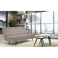 Mallory - Slaapbank 140 Cm In Taupe Fluweel -LeenBakker Winkel 74eca296c2b64de1bea435b3346c5fd2