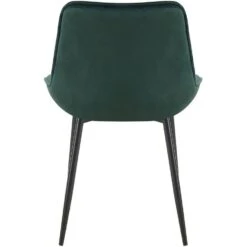 CLP Set Van 2 Eetkamerstoel Wallace Zwart Frame - Fluweel - Groen -LeenBakker Winkel 765ebedb6fea4aa9a534a9e57d0237c7