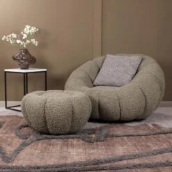 DS4U - Olivia DLX Fauteuil Teddy - Groen 10 DS4U - Olivia DLX Fauteuil Teddy - Groen -LeenBakker Winkel 76e2ac7e3c424df494d7acadf8c32a68