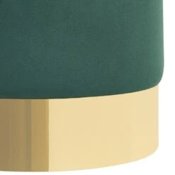 SOPHIA - Poef - Donkergroen - 39 Cm - Fluweel -LeenBakker Winkel 77357a7c1e8245c286084e38321e29ac