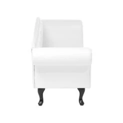 LATTES - Chaise Longue - Wit - Rechterzijde - Kunstleer 23 LATTES - Chaise Longue - Wit - Rechterzijde - Kunstleer -LeenBakker Winkel 7740301a92c444e4a2fa2ffb7a94217b