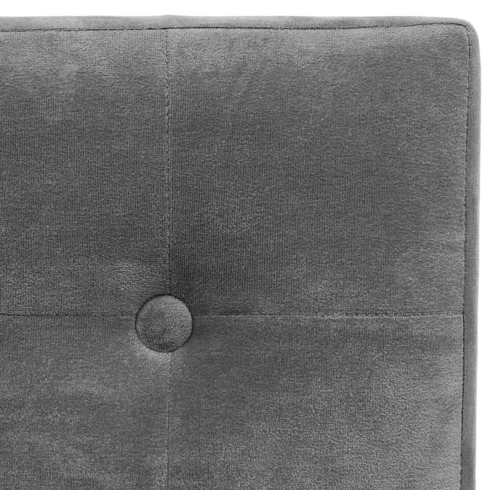 Atmosphera Poef/hocker - Opbergbox - Zilvergrijs - PU/MDF - 38 X 38 Cm 5 Atmosphera Poef/hocker - Opbergbox - Zilvergrijs - PU/MDF - 38 X 38 Cm - Afbeelding 3