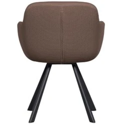 WOOOD Juno Eetkamerstoel - Mesh - Espresso - 79x58x58 -LeenBakker Winkel 792315eb2428449eb613ccc579f89049