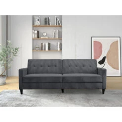 Hartford II - 3-zits Slaapbank In Antraciet Stof -LeenBakker Winkel 796ddb30480f4c02a34a1b6bf0d0da7d