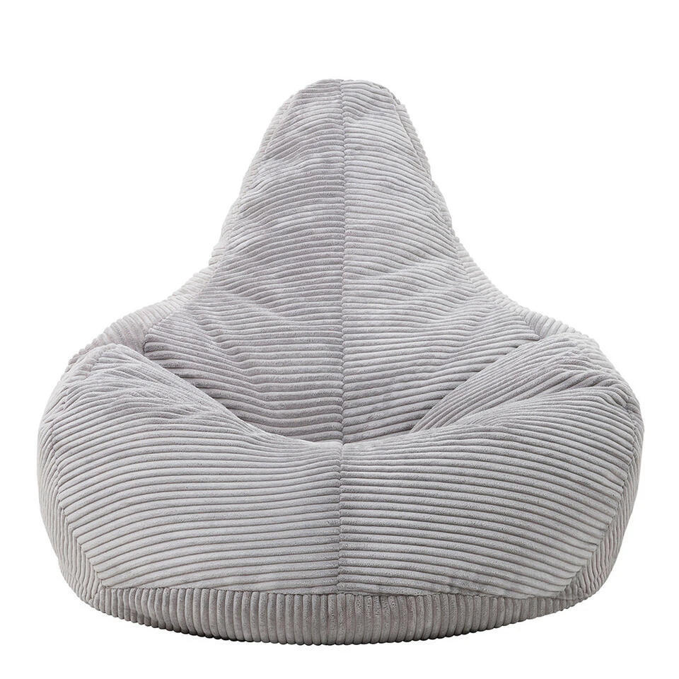 Icon Zitzak Dalton - Corduroy Zitzak Volwassenen - Grijs 6 Icon Zitzak Dalton - Corduroy Zitzak Volwassenen - Grijs - Afbeelding 4