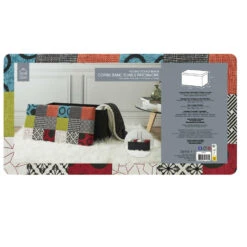 Home Deco Poef Multi Color Tile - Opbergbox - 76 X 38 Cm -LeenBakker Winkel 79e897d0a1064c7b9ef7ffa83a4a3de1