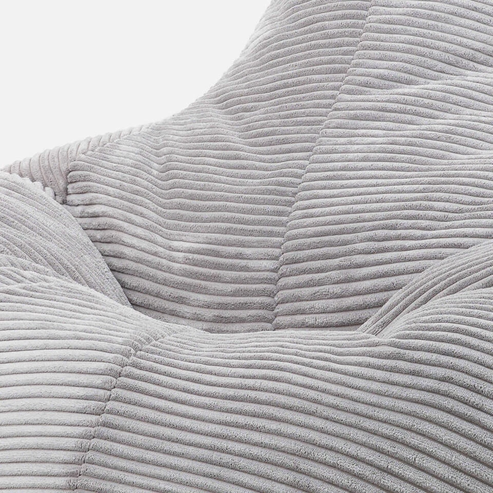 Icon Zitzak Dalton - Corduroy Zitzak Volwassenen - Grijs 8 Icon Zitzak Dalton - Corduroy Zitzak Volwassenen - Grijs - Afbeelding 6