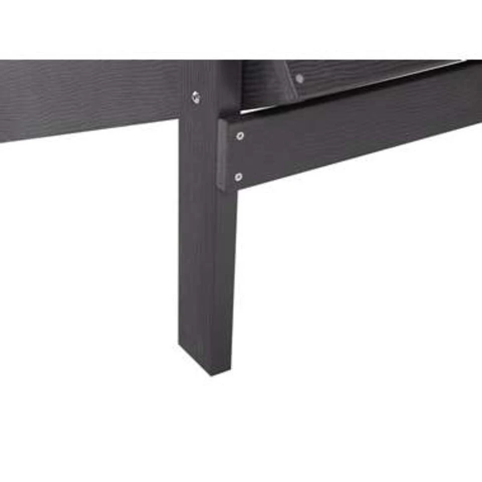 ADIRONDACK - Tuinstoel - Grijs - Kunsthout 8 ADIRONDACK - Tuinstoel - Grijs - Kunsthout - Afbeelding 6