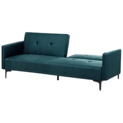 LUCAN - Slaapbank 3-zits - Blauw - Polyester -LeenBakker Winkel 7b27a2a0f00649d884fb4238baf7857f