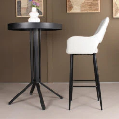 DS4U - Lenon Barkruk Boucle 2.0 - 75 Cm - Ivoor -LeenBakker Winkel 7b68fd1afefc413397ff05e73d84a752