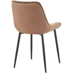 CLP Set Van 2 Eetkamerstoel Wallace Zwart Frame - Fluweel - Bruin 14 CLP Set Van 2 Eetkamerstoel Wallace Zwart Frame - Fluweel - Bruin -LeenBakker Winkel 7c3e6db9ee3a4907bb016ebef35d4275
