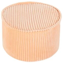 ZIKRIA - Poef - Perzik - Fluweel -LeenBakker Winkel 7d0ca62995924b539a2a43f6d1b3b878