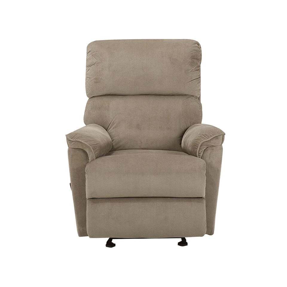 Beliani TV-fauteuil EVERTON - Bruin Polyester 6 Beliani TV-fauteuil EVERTON - Bruin Polyester - Afbeelding 4
