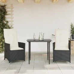 VidaXL - Tuinstoel - Zwart - Poly Rattan - 2 Stuks 14 VidaXL - Tuinstoel - Zwart - Poly Rattan - 2 Stuks -LeenBakker Winkel 7d84dad6ca964831a54b53d90d0f6b45