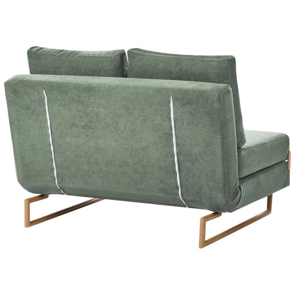 JERSLEV - 2-zits Slaapbank - Lichtgroen - Stof 10 JERSLEV - 2-zits Slaapbank - Lichtgroen - Stof - Afbeelding 8