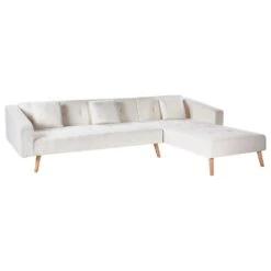 VADSO - Hoekslaapbank - Gebroken Wit - Linkszijdig - Bouclé -LeenBakker Winkel 7ee2ab46739d4e849dcc4dd6252ee02f