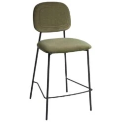 DUETTE - Barkruk Set Van 2 - Olijfgroen - Fluweel -LeenBakker Winkel 7f61fe5ce4ec417b8680b2968ee2ef54