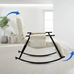 CLP Schommelstoel Cathy Stof - Creme 12 CLP Schommelstoel Cathy Stof - Creme -LeenBakker Winkel 7fe6ded8d2474151b25b26bb9e9a71cf