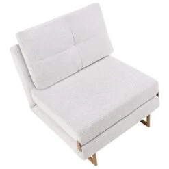 JERSLEV - 1-zits Slaapbank - Gebroken Wit - Polyester -LeenBakker Winkel 805e228a96144a3686584993d44ea9fc