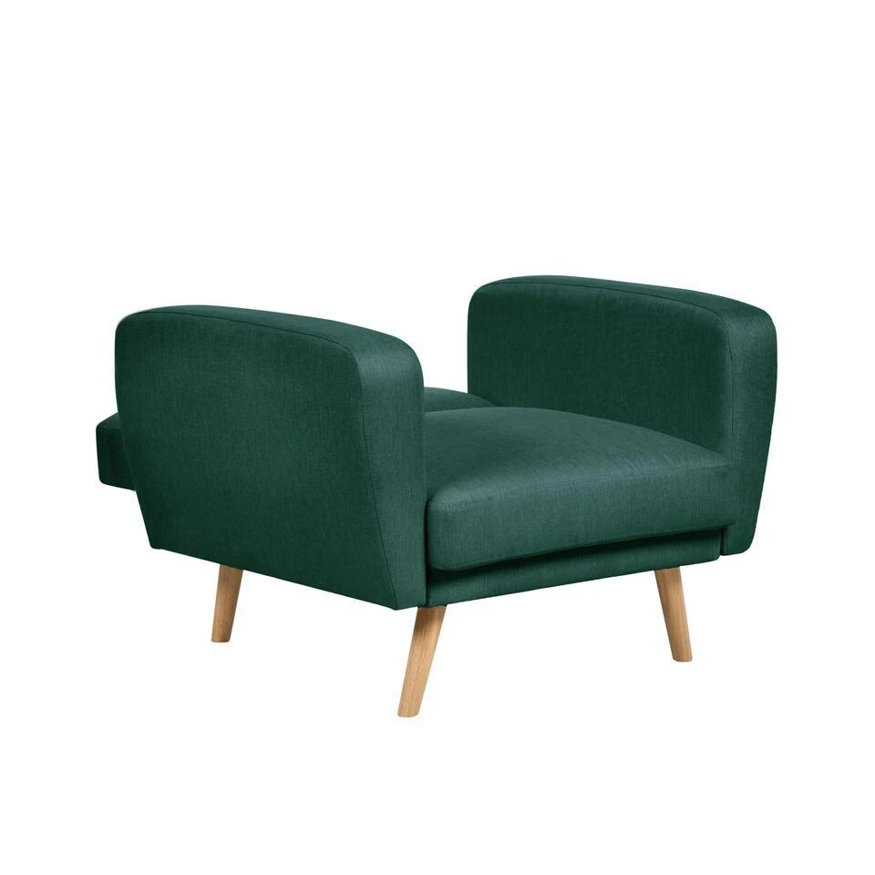FLORLI - Fauteuil - Groen - Polyester 7 FLORLI - Fauteuil - Groen - Polyester - Afbeelding 5