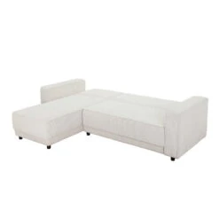 Allie - 3-zits Hoekslaapbank In Crèmekleurige Stof -LeenBakker Winkel 80f9ebb0c6e34d82ac0fe88fc5e60cdb