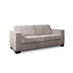 Bank Stuttgart 2-zits - Ribcord - Lichtgrijs -LeenBakker Winkel 81003133 0300