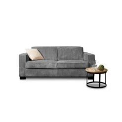 Bank Stuttgart 2-zits - Antraciet -LeenBakker Winkel 81003134 4000