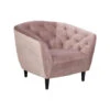 Fauteuil Thyrza - Fluweel - Oudroze 2 Fauteuil Thyrza - Fluweel - Oudroze -LeenBakker Winkel 81020423