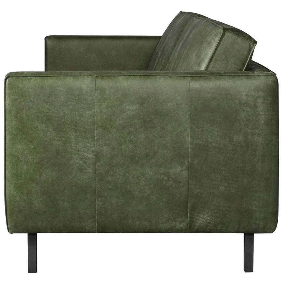 Bank Ferro 3,5-zits - Leer - Olijf 5 Bank Ferro 3,5-zits - Leer - Olijf - Afbeelding 3