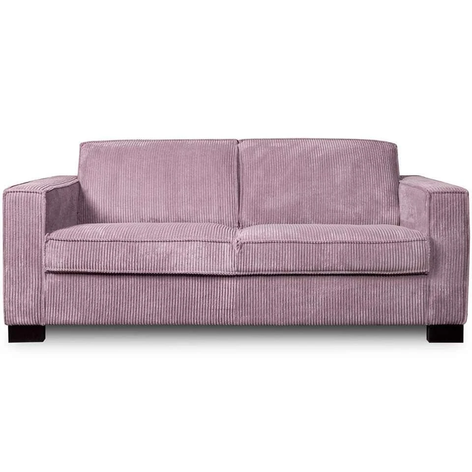 Bank Stuttgart 3-zits - Ribcord - Roze 3 Bank Stuttgart 3-zits - Ribcord - Roze