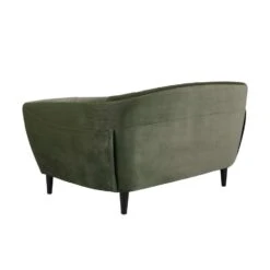 Bank Thyrza 2-zits - Fluweel - Groen -LeenBakker Winkel 81026533 0300