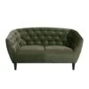 Bank Thyrza 2-zits - Fluweel - Groen -LeenBakker Winkel 81026533