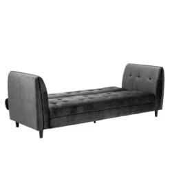 Slaapbank Loen - Velvet - Grijs -LeenBakker Winkel 81027165 0400