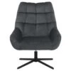 Fauteuil Devin - Stof - Donkergrijs 1 Fauteuil Devin - Stof - Donkergrijs -LeenBakker Winkel 81027693