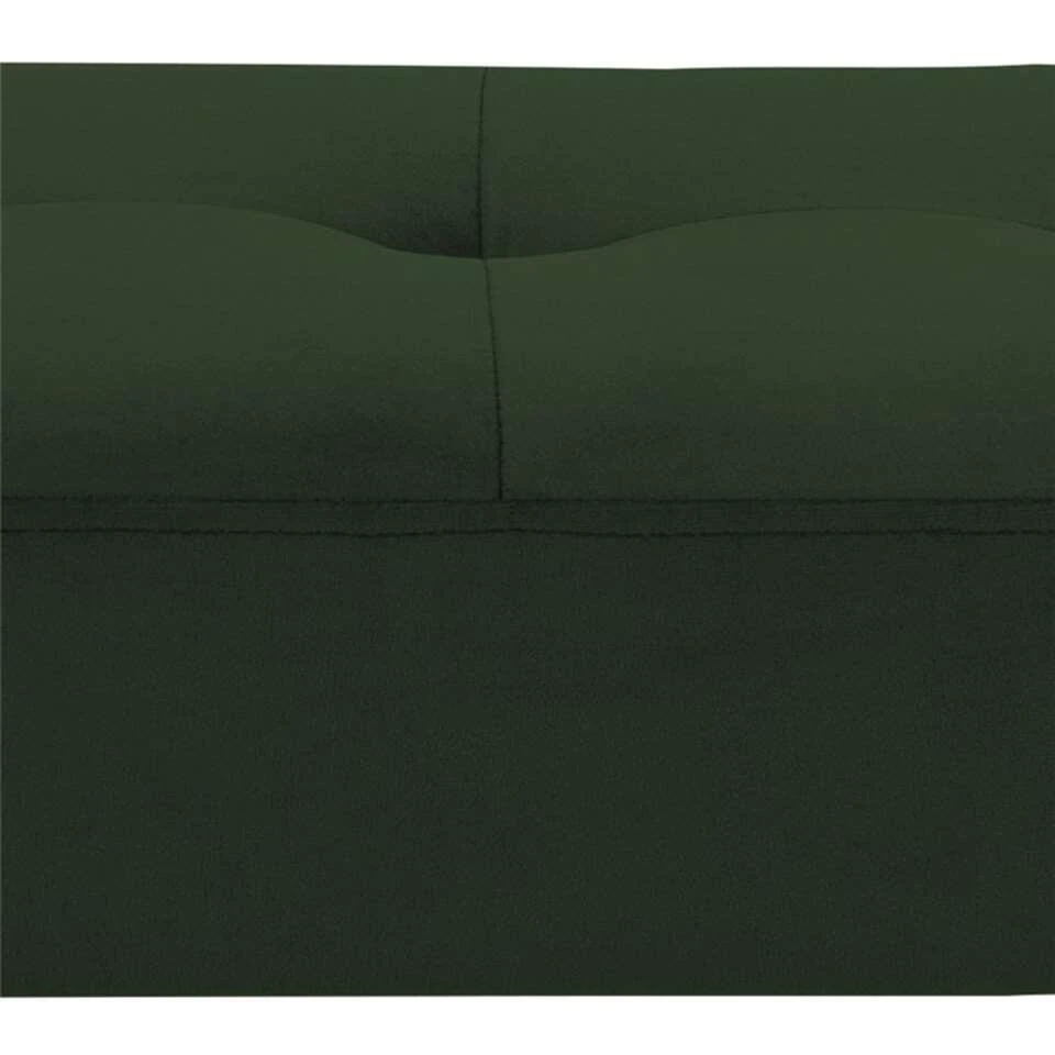 Bankje Gaby - Stof Vic - Groen - 45x95x38 Cm 6 Bankje Gaby - Stof Vic - Groen - 45x95x38 Cm - Afbeelding 4