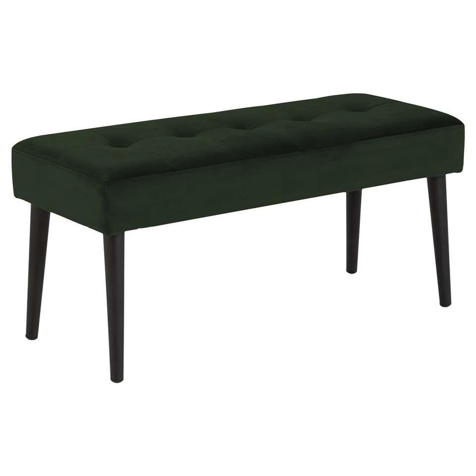 Bankje Gaby - Stof Vic - Groen - 45x95x38 Cm 3 Bankje Gaby - Stof Vic - Groen - 45x95x38 Cm