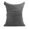 Zitzak Rib Velours - Antraciet - 100x150cm 2 Zitzak Rib Velours - Antraciet - 100x150cm -LeenBakker Winkel 81029696