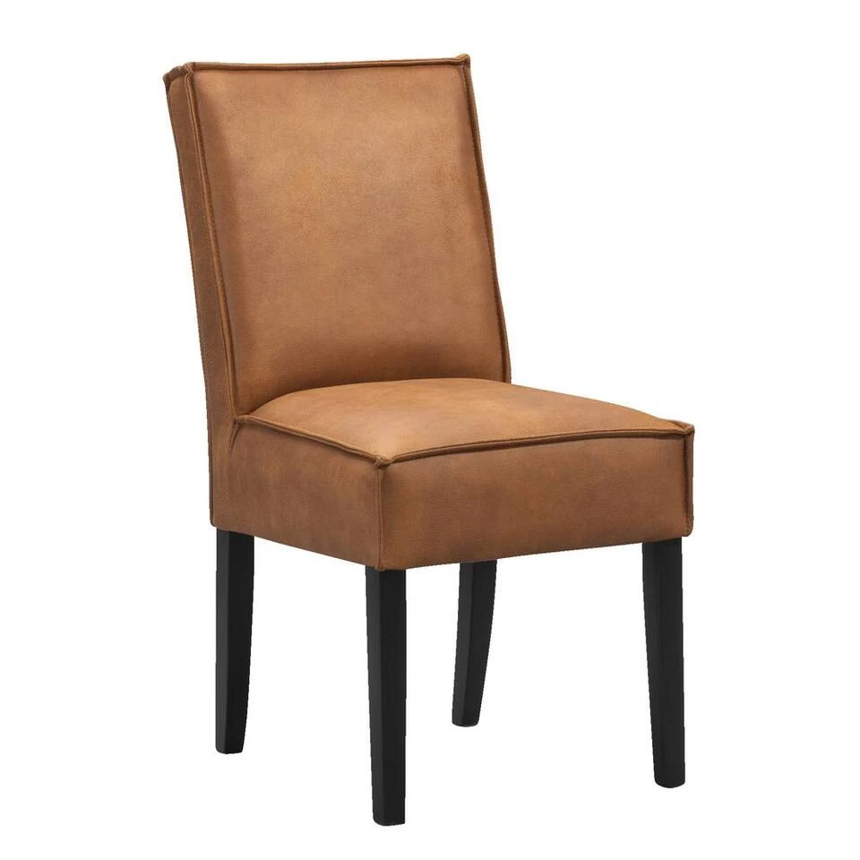 Eetkamerstoel Esmee - Cognac 4 Eetkamerstoel Esmee - Cognac - Afbeelding 2